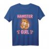 Mädchen Hamster Girl Hamster T-Shirt - Lustiges Tierliebhaber Outfit für Kinder, Damen & Herren als Geschenk & Zubehör
