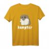HAMPTER Meme Pixel Art T-Shirt - Lustiges Hamster Witz-Shirt für Meme-Fans und Tierliebhaber
