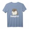 HAMPTER Meme Pixel Art T-Shirt - Lustiges Hamster Witz-Shirt für Meme-Fans und Tierliebhaber