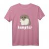 HAMPTER Meme Pixel Art T-Shirt - Lustiges Hamster Witz-Shirt für Meme-Fans und Tierliebhaber