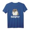 HAMPTER Meme Pixel Art T-Shirt - Lustiges Hamster Witz-Shirt für Meme-Fans und Tierliebhaber