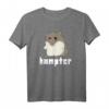 HAMPTER Meme Pixel Art T-Shirt - Lustiges Hamster Witz-Shirt für Meme-Fans und Tierliebhaber