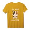 Hamster T-Shirt mit Aufschrift 'Ich mag Hamster' – Süßes Geschenk für Hamsterliebhaber, Fans und Besitzer für Damen, Herren & Kinder
