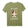 Hamster T-Shirt mit Aufschrift 'Ich mag Hamster' – Süßes Geschenk für Hamsterliebhaber, Fans und Besitzer für Damen, Herren & Kinder