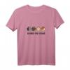 Damen Lustiges Meerschweinchen Squad T-Shirt mit V-Ausschnitt – Witziges Haustier-Design für Tierliebhaberinnen