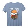 Lustiges Kawaii Anime Hamster Ramen T-Shirt – Süßes Manga Design für Anime, Otaku & Foodie Fans, Damen & Herren