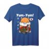 Lustiges Kawaii Anime Hamster Ramen T-Shirt – Süßes Manga Design für Anime, Otaku & Foodie Fans, Damen & Herren