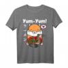 Lustiges Kawaii Anime Hamster Ramen T-Shirt – Süßes Manga Design für Anime, Otaku & Foodie Fans, Damen & Herren