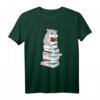 Niedliches Hamster Buch Leseratte T-Shirt – Lustiges Design für Bücherwürmer, Lehrer, Schüler und Hamsterfans