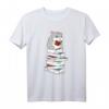 Niedliches Hamster Buch Leseratte T-Shirt – Lustiges Design für Bücherwürmer, Lehrer, Schüler und Hamsterfans