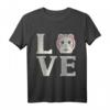 Hamster Liebe T-Shirt – Niedliches Haustier Motiv als Geschenk für Tierliebhaber, Tierpfleger & Haustierbesitzer zu Weihnachten & Geburtstag