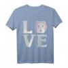 Hamster Liebe T-Shirt – Niedliches Haustier Motiv als Geschenk für Tierliebhaber, Tierpfleger & Haustierbesitzer zu Weihnachten & Geburtstag