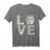 Hamster Liebe T-Shirt – Niedliches Haustier Motiv als Geschenk für Tierliebhaber, Tierpfleger & Haustierbesitzer zu Weihnachten & Geburtstag