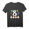 Lustiges 8. Geburtstag T-Shirt mit Hamster & Meerschweinchen - Perfektes Geschenk für Kinder, Jungen & Mädchen, Tierliebhaber