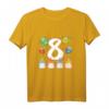 Lustiges 8. Geburtstag T-Shirt mit Hamster & Meerschweinchen - Perfektes Geschenk für Kinder, Jungen & Mädchen, Tierliebhaber