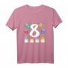 Lustiges 8. Geburtstag T-Shirt mit Hamster & Meerschweinchen - Perfektes Geschenk für Kinder, Jungen & Mädchen, Tierliebhaber
