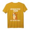 Apokalypse 2020 ich war dabei Dabbing Hamster Geschenk T-Shirt – Lustiges Meme-Shirt für Quarantäne, Humor und Pandemie-Spaß