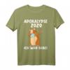 Apokalypse 2020 ich war dabei Dabbing Hamster Geschenk T-Shirt – Lustiges Meme-Shirt für Quarantäne, Humor und Pandemie-Spaß