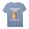 Apokalypse 2020 ich war dabei Dabbing Hamster Geschenk T-Shirt – Lustiges Meme-Shirt für Quarantäne, Humor und Pandemie-Spaß