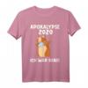Apokalypse 2020 ich war dabei Dabbing Hamster Geschenk T-Shirt – Lustiges Meme-Shirt für Quarantäne, Humor und Pandemie-Spaß