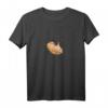 Lustiges Hamster T-Shirt mit Lederkette - Süßes Tiermotiv, Perfekt als Geschenk für Tierliebhaber