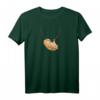 Lustiges Hamster T-Shirt mit Lederkette - Süßes Tiermotiv, Perfekt als Geschenk für Tierliebhaber
