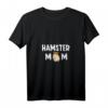Damen Lustiges Hamster Mama T-Shirt mit V-Ausschnitt – Süßes Geschenk für Hamsterbesitzerinnen & Tierliebhaberinnen