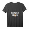 Damen Lustiges Hamster Mama T-Shirt mit V-Ausschnitt – Süßes Geschenk für Hamsterbesitzerinnen & Tierliebhaberinnen
