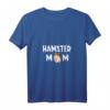 Damen Lustiges Hamster Mama T-Shirt mit V-Ausschnitt – Süßes Geschenk für Hamsterbesitzerinnen & Tierliebhaberinnen