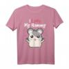 Love Hamsters I Love My Hammy Fun Geschenkidee T-Shirt – Perfekt für Hamsterliebhaber und Tierfans