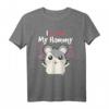 Love Hamsters I Love My Hammy Fun Geschenkidee T-Shirt – Perfekt für Hamsterliebhaber und Tierfans