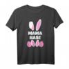 Mama Hase Osterhase Ostern Familien Partnerlook T-Shirt – Witziges Osteroutfit für Eltern, Großeltern, Geschwister & Freunde
