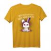 Wer früh aufsteht hasst mehr vom Tag Hase T-Shirt – Lustiges Büro- und Arbeitsalltag Statement Shirt für Morgenmuffel, Mitarbeiter und Einhornliebhaber