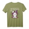 Wer früh aufsteht hasst mehr vom Tag Hase T-Shirt – Lustiges Büro- und Arbeitsalltag Statement Shirt für Morgenmuffel, Mitarbeiter und Einhornliebhaber