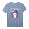 Wer früh aufsteht hasst mehr vom Tag Hase T-Shirt – Lustiges Büro- und Arbeitsalltag Statement Shirt für Morgenmuffel, Mitarbeiter und Einhornliebhaber