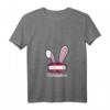 Damen Skifahren T-Shirt mit Hasenmotiv und Österreich Flagge - Lustiges Apres Ski Wintersport Shirt für Frauen