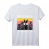 Pew Pew Madafakas Damen Vintage Hasen T-Shirt mit Pistolen - Lustiges Witziges Kaninchen & Party Outfit für Frauen, Geschenkidee für Meme- und Sarkasmus-Fans