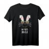 HapFrog T-Shirt mit Hasenmotiv – Lustiges Retro-Hase Design für Kinder, Frauen und Männer als Geschenk oder zum Selbsttragen