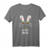 HapFrog T-Shirt mit Hasenmotiv – Lustiges Retro-Hase Design für Kinder, Frauen und Männer als Geschenk oder zum Selbsttragen