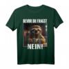 Faultier Spruch Lustig Geschenk - Bevor Du Fragst Nein! Witziges Ironisches Faultier T-Shirt für Morgenmuffel, Schichtarbeiter & Teenager