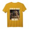 Faultier Spruch Lustig Geschenk - Bevor Du Fragst Nein! Witziges Ironisches Faultier T-Shirt für Morgenmuffel, Schichtarbeiter & Teenager
