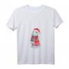 Damen Kaninchen Mit Mütze Hoppy Christmas Weihnachten Hasen T-Shirt mit V-Ausschnitt – Lustiges Geschenk für Weihnachten & Weihnachtsfeier