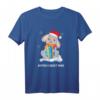 Hase Weihnachten T-Shirt & Pullover für Mädchen und Damen - Niedliches Bunny Design, Geschenkidee für Weihnachten im Juli & Sommer