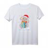 Hase Weihnachten T-Shirt & Pullover für Mädchen und Damen - Niedliches Bunny Design, Geschenkidee für Weihnachten im Juli & Sommer
