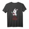 Kawaii Evil Bunny Osterhase mit Kettensäge Halloween T-Shirt – Lustiges Gothic Kostüm für Kinder & Erwachsene, perfekt für Halloween Partys