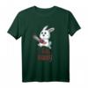 Kawaii Evil Bunny Osterhase mit Kettensäge Halloween T-Shirt – Lustiges Gothic Kostüm für Kinder & Erwachsene, perfekt für Halloween Partys