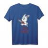 Kawaii Evil Bunny Osterhase mit Kettensäge Halloween T-Shirt – Lustiges Gothic Kostüm für Kinder & Erwachsene, perfekt für Halloween Partys