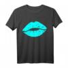 Lippen Mund 80s 90s Motto Party T-Shirt - Retro Verkleidung für 80er/90er Jahre Fans & Nostalgie-Events