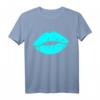 Lippen Mund 80s 90s Motto Party T-Shirt - Retro Verkleidung für 80er/90er Jahre Fans & Nostalgie-Events