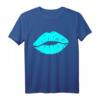 Lippen Mund 80s 90s Motto Party T-Shirt - Retro Verkleidung für 80er/90er Jahre Fans & Nostalgie-Events